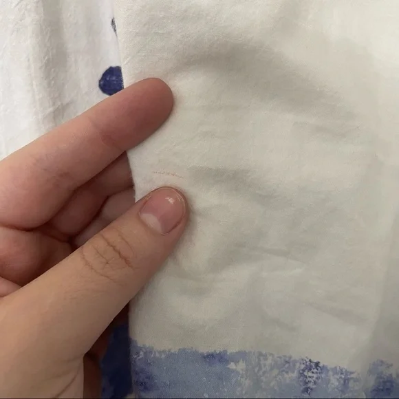 Play alegre hand painted costal grandma shorts sz.M womens small spot on back - Picture 4 of 4